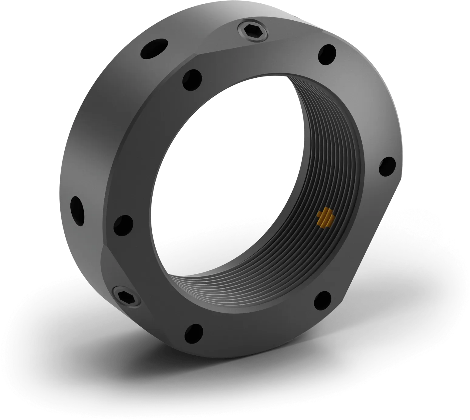 KMTA - Präzisions-Wellenmutter, schwere Reihe mit drei radialen Sicherungsstiften