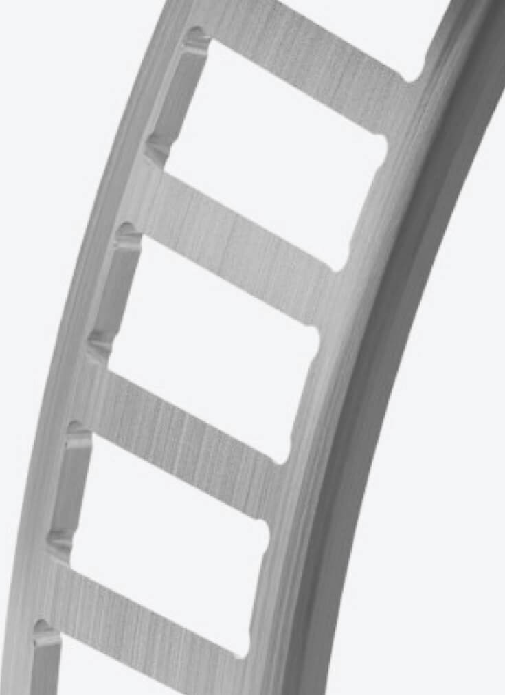 Dreh-Frästeil für Kegelrollenlager in Windkraftanlagen, Detailansicht