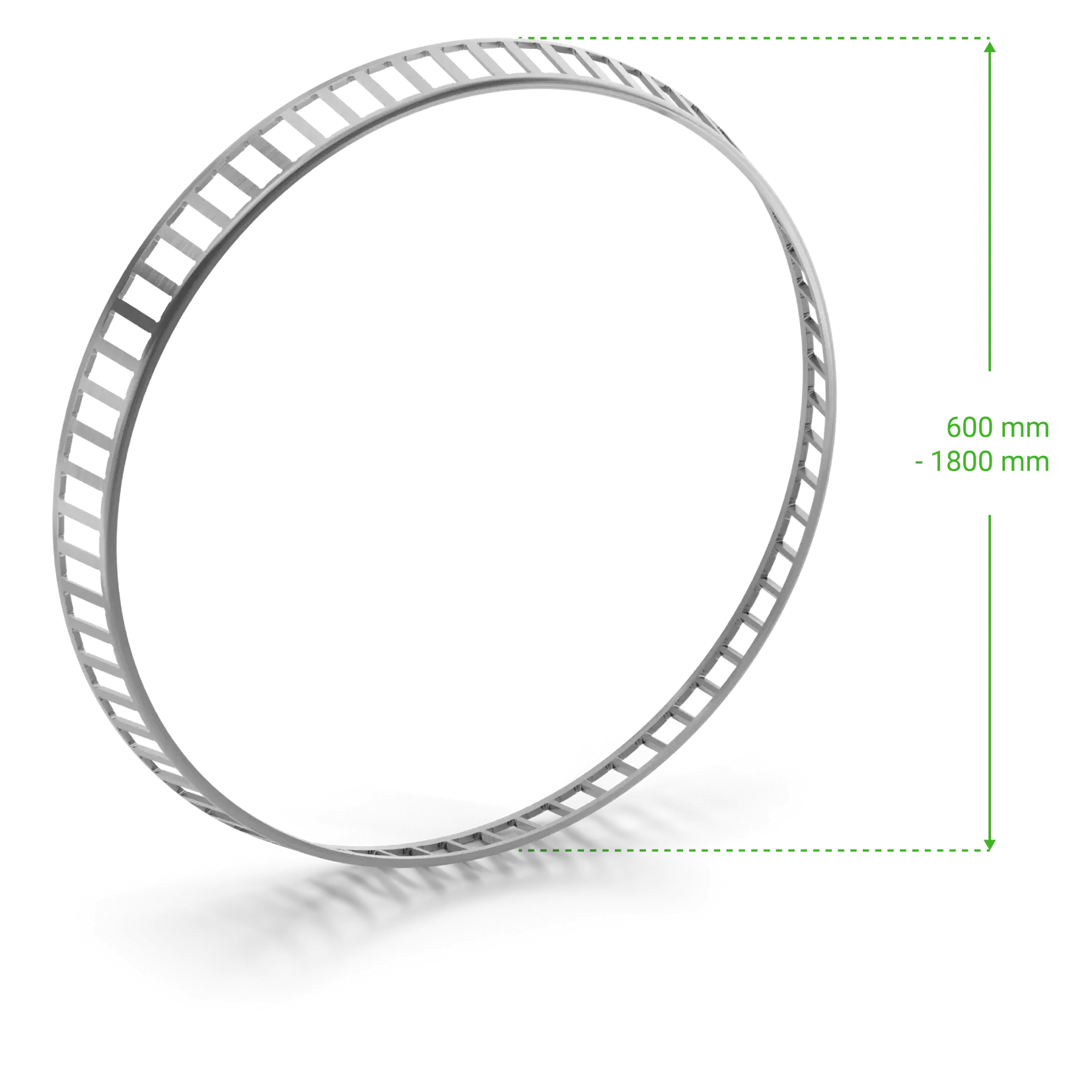 Dreh-Frästeil für Kegelrollenlager in Windkraftanlagen, mit Maße
