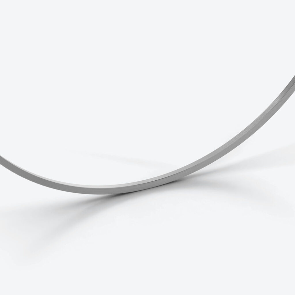 Detailbild, Dünnwandiger Führungsring aus gehärtetem Stahl für hochbelastbare Wälzlager