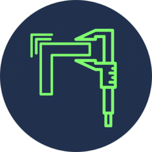 Icon für hohe Präzision